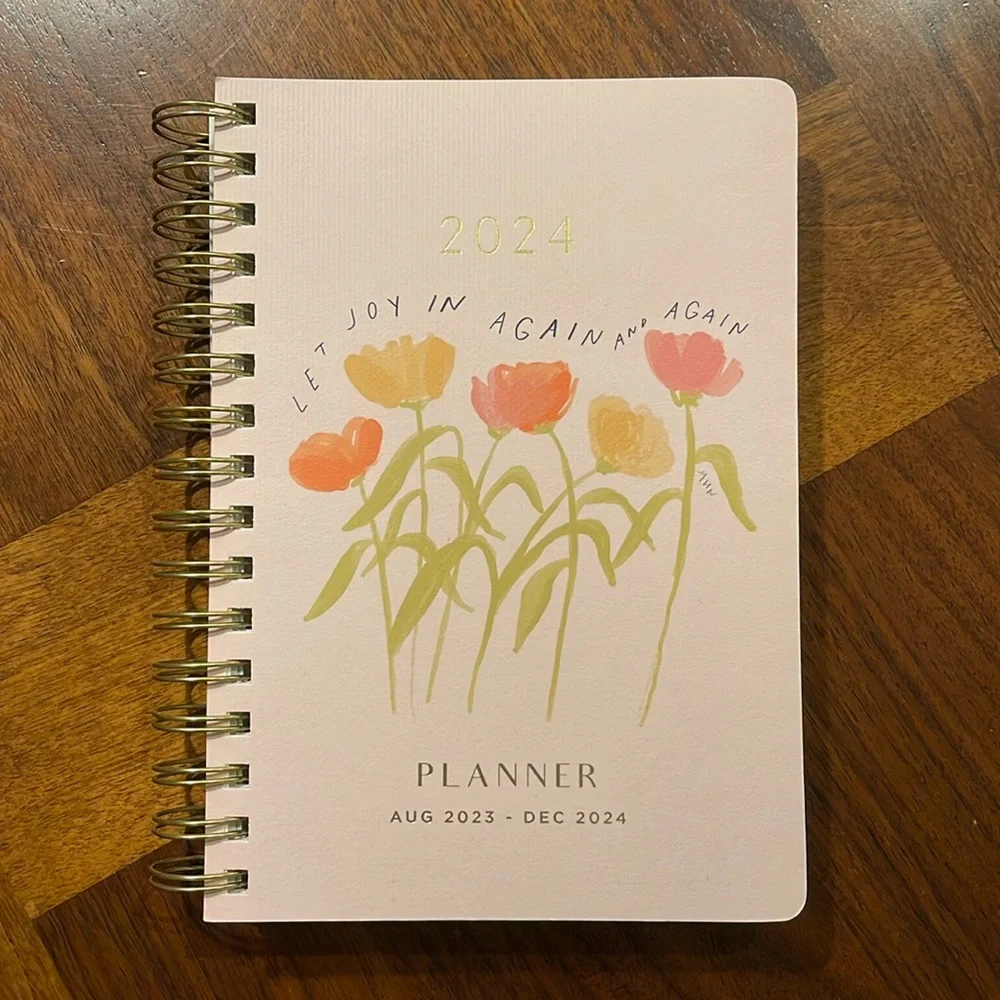 NEW FRINGE 2024 AGENDA AND PLANNER - LET JOY IN AGAIN AND AGAIN!